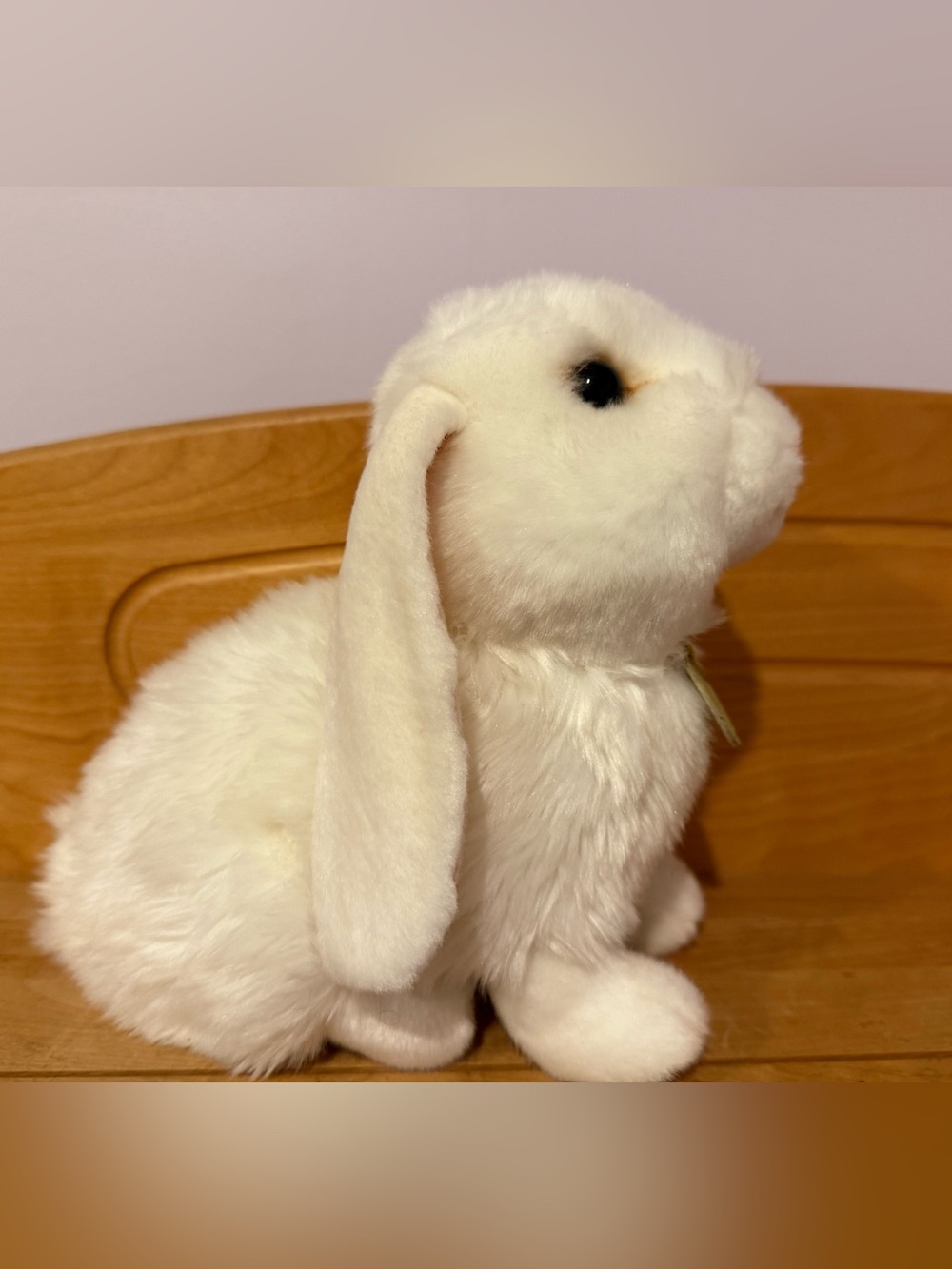 Miyani by Aurora White Lop-Eared Bunny Stuffed Animal
